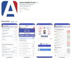aeries portal app for mobile users