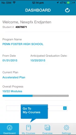 penn foster student mobile login portal