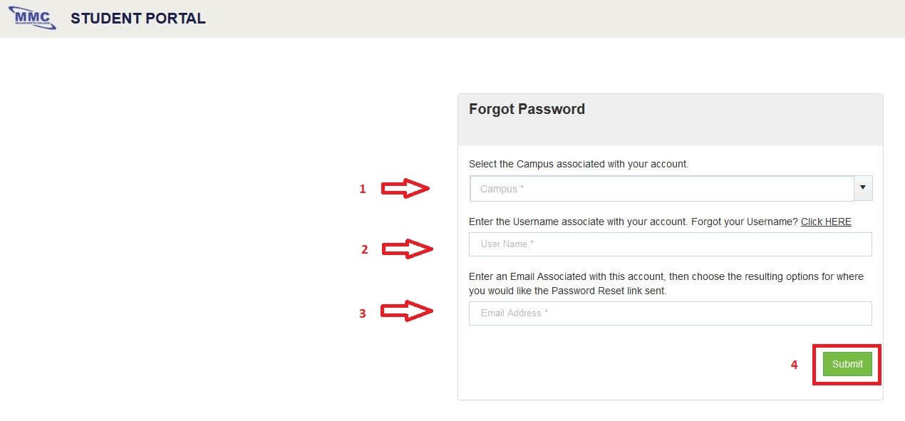 Miller Motte Student Portal 2021 LOGIN DETAILS 