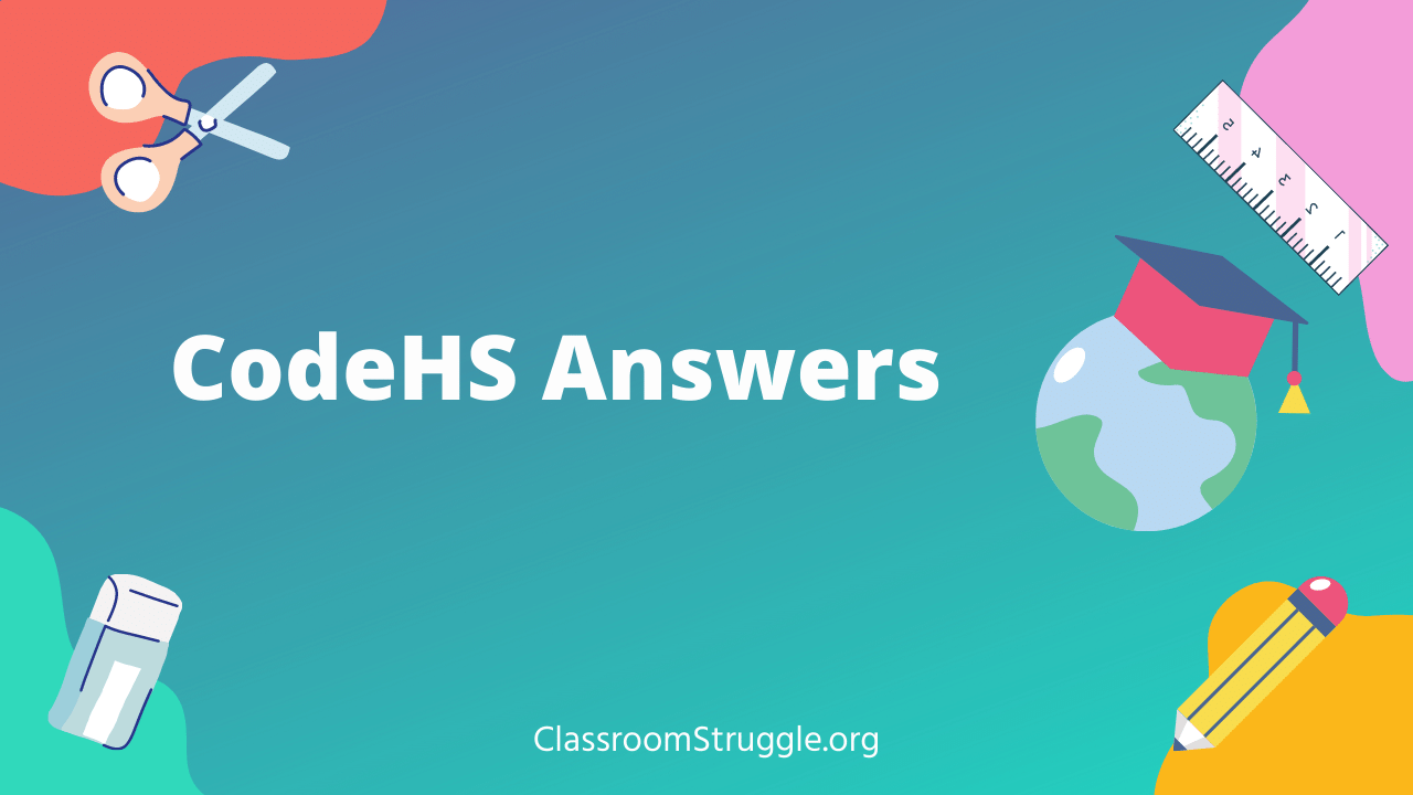 CodeHS Answers